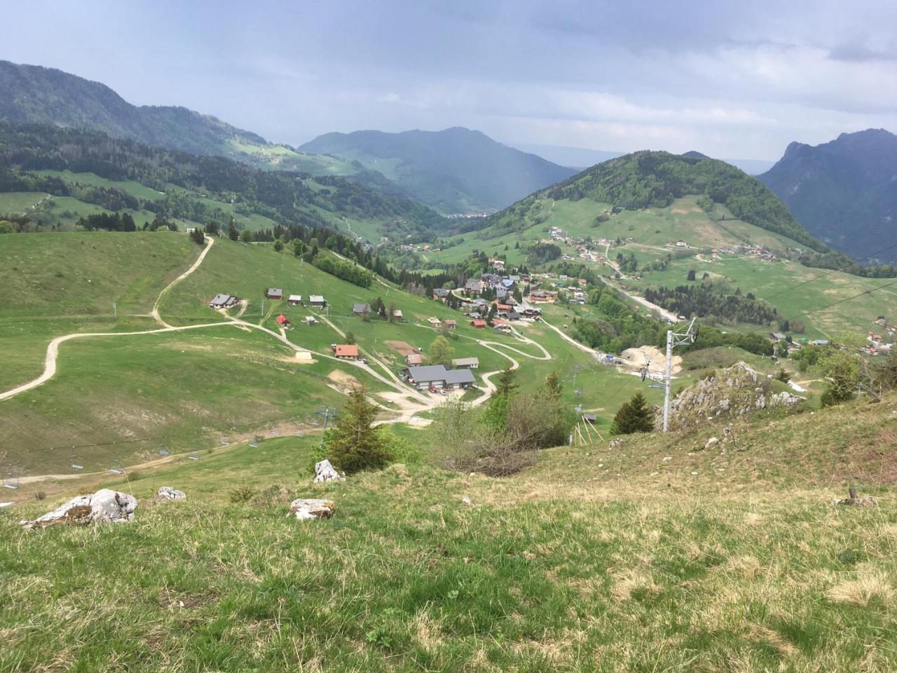 Hotel Les Skieurs Bellevaux Екстер'єр фото